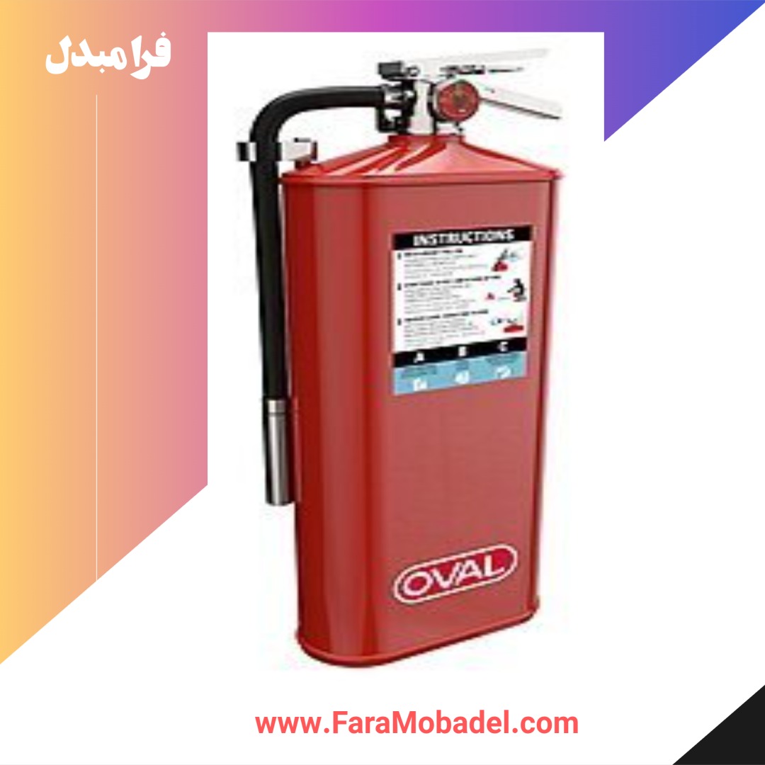 کپسول آتشنشانی دارای مخزن تحت فشار بیضوی
