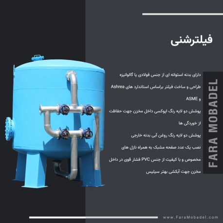 مشخصات فیلترشنی